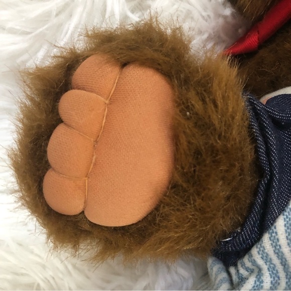 Furskins Teddy Bear Xavier Roberts Baseball Player “Hank Furskins” Vintage 1987 - Picture 7 of 15